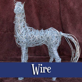 Wire sculpture in cabo